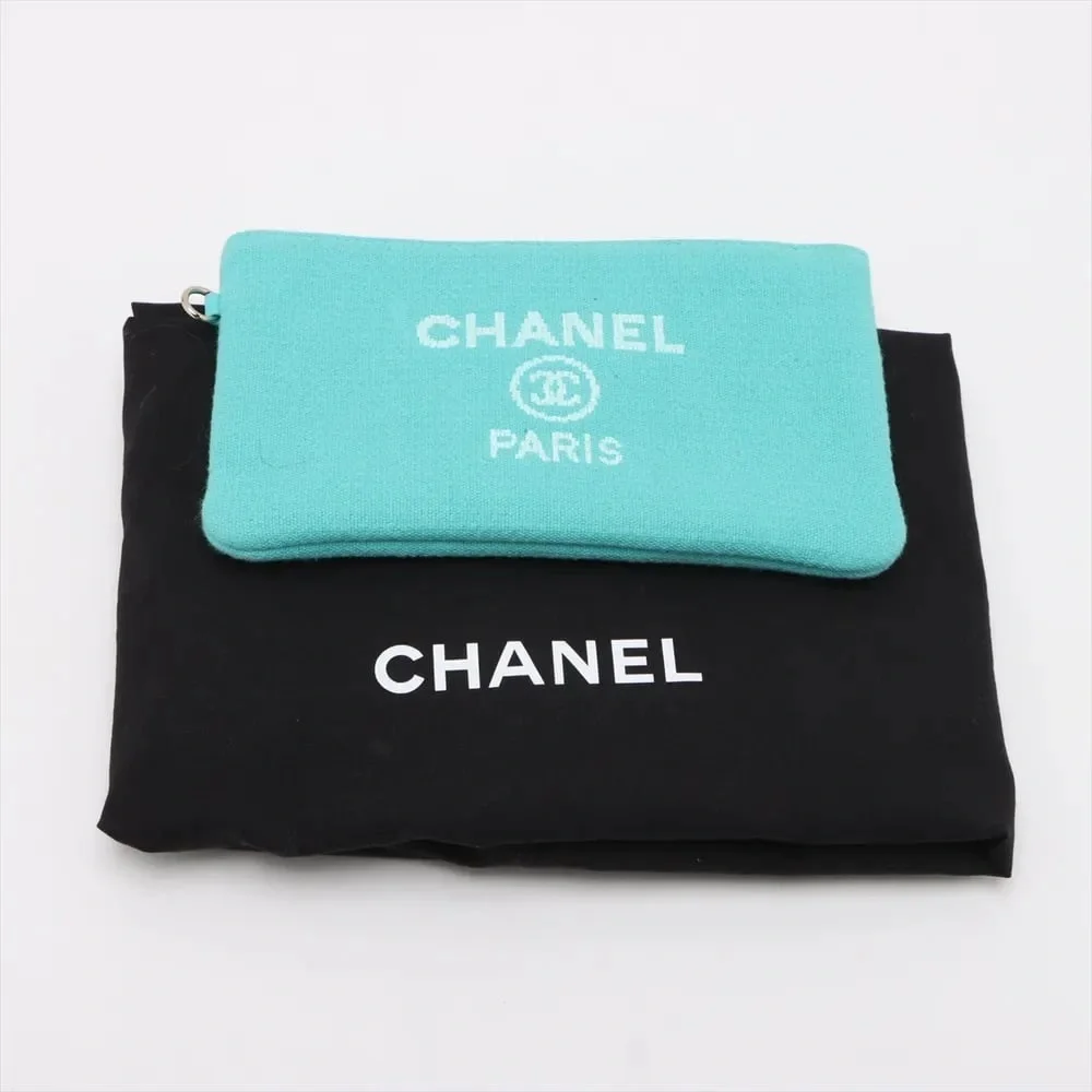 Authentic CHANEL 2025 Deauville Large Turquoise blue excellent condition